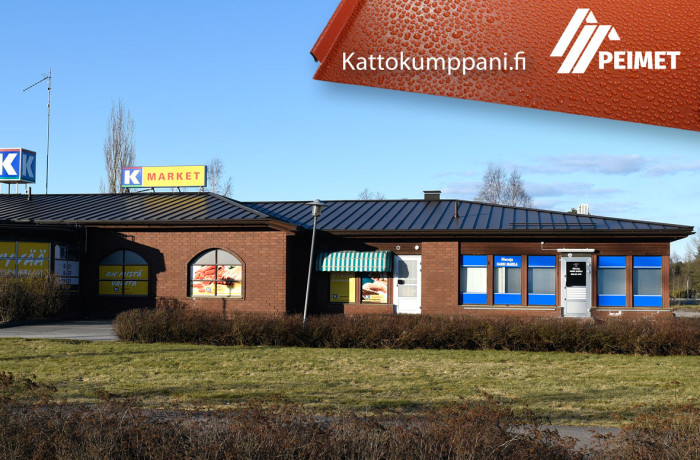 Kattoremontti peltikatot